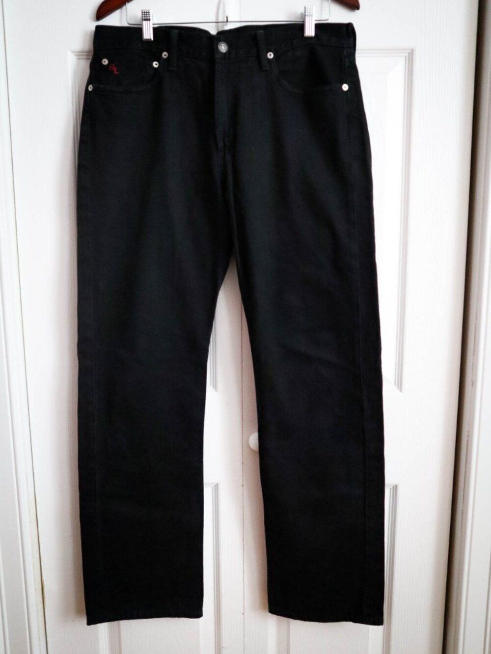 Polo by Ralph Lauren Black Straight-Leg Men’s Pants